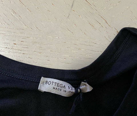 New $550 Bottega Veneta Men Long Sleeve Luxury Silk/Cotton Jersey T Shirt M/50 E