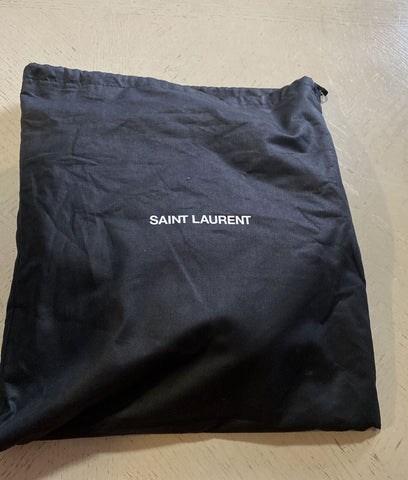 Новая кожаная/замшевая сумка через плечо Saint Laurent за 1850 долларов, черная 595541