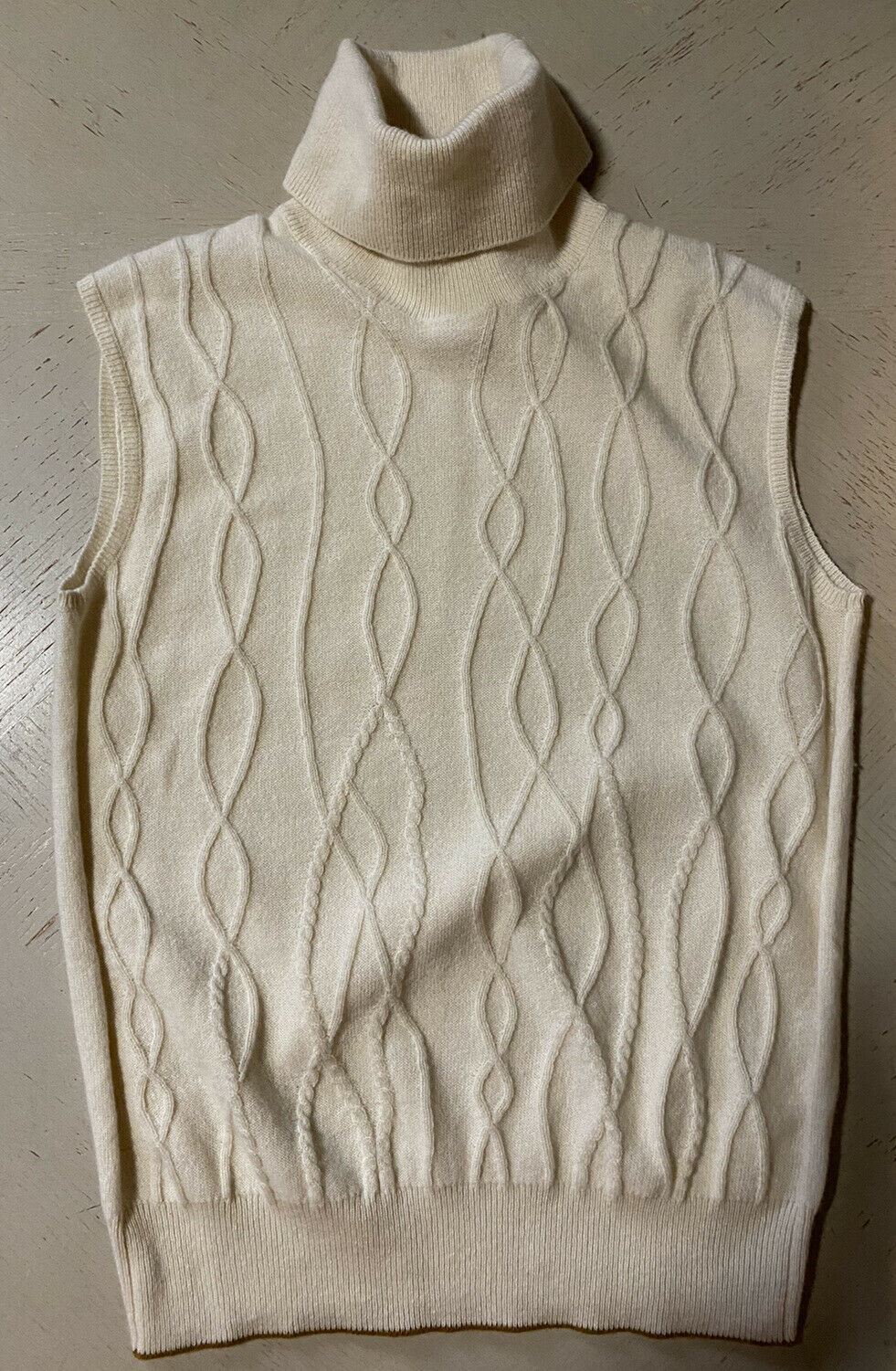 Новый кашемировый свитер без рукавов Loro Piana стоимостью 1175 долларов США 44/10