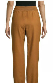 Neu 1199 $ Loro Piana Damen-Jogginghose aus Kaschmir/Seide Golden 4 US/38 It