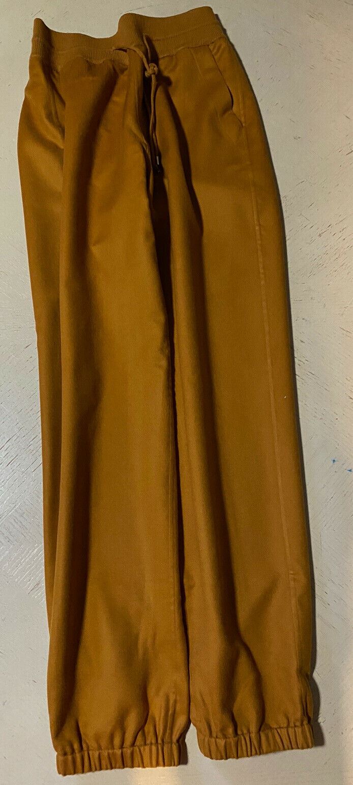 Новые женские кашемировые/шелковые спортивные штаны Loro Piana за 1199 долларов, золотые 4 США/38 It