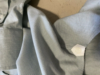 Neu mit Etikett: 535 $ Loro Piana Herren Francis Baumwollhemd LT Grün M Italien
