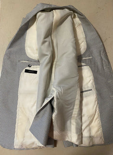 5.400 $ Gucci Tom Ford Iconic Slim Fit Herrenanzug Weiß/Schwarz 42R US (52R Eu)
