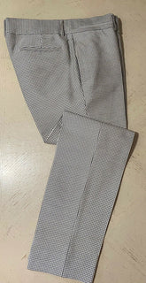 5.400 $ Gucci Tom Ford Iconic Slim Fit Herrenanzug Weiß/Schwarz 42R US (52R Eu)