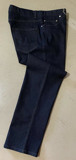Neu mit Etikett: 1150 $ Brioni Herrenjeanshose Navy Denim 36 US/52 Eu Italien