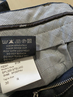 Neu mit Etikett: 1150 $ Brioni Herrenjeanshose Navy Denim 36 US/52 Eu Italien