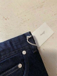 Neu mit Etikett: 1150 $ Brioni Herrenjeanshose Navy Denim 36 US/52 Eu Italien