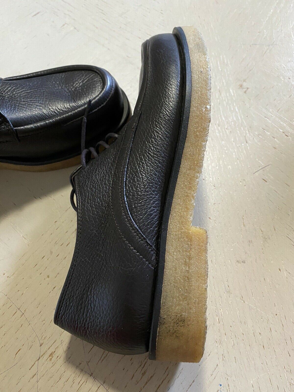 NEU $ 1190 THE ROW Damen-Loafer aus weichem Leder, DK Braun, 7 US/37 Eu, Italien