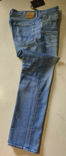 Neu mit Etikett: 720 $ TOM FORD Herren-Jeans mit gerader Passform, Blue Denim, 38 US/54 Eu