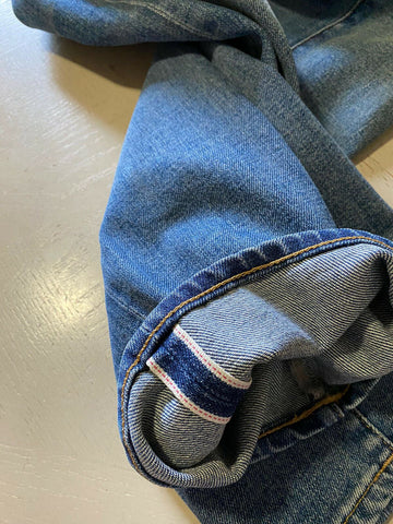 NWT $720 TOM FORD Men’s Straight Jeans Pants Blue Denim 38 US/54 Eu