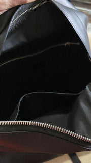 Neuer Fendi Monster Eye Leder/Nylon-Rucksack für 1.790 US-Dollar, Schwarz, Italien