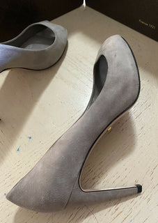 Gucci Damen-Loafer-Schuhe, Grau, 8 US (38 Eu), Italien