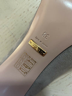 Gucci Damen-Loafer-Schuhe, Grau, 8 US (38 Eu), Italien