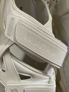 NIB Balenciaga Herren Track Sandal Schuhe Bildschirm Weiß 11 US (44 Eu)
