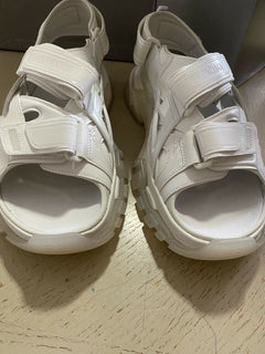 NIB Balenciaga Herren Track Sandal Schuhe Bildschirm Weiß 11 US (44 Eu)