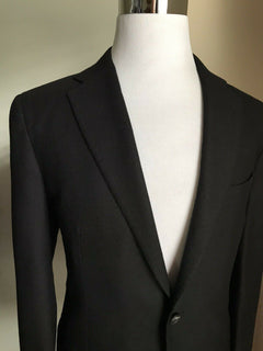 Neu mit Etikett: 8895 $ Kiton Herren Kaschmir Sportmantel Blazer Jacke Schwarz 44R US/54R Eu