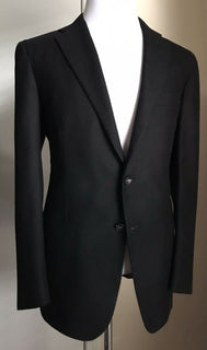 Neu mit Etikett: 8895 $ Kiton Herren Kaschmir Sportmantel Blazer Jacke Schwarz 38R US/48R Eu