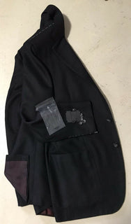 Neu mit Etikett: 8895 $ Kiton Herren Kaschmir Sportmantel Blazer Jacke Schwarz 38R US/48R Eu
