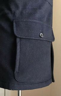 Neuer 4750 $ Isaia Field Kaschmir-Jackenmantel, Marineblau, 40 US/50 Eu, Italien