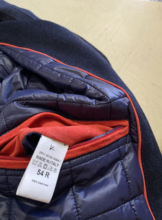 Neuer 4750 $ Isaia Field Kaschmir-Jackenmantel, Marineblau, 44 US/54 Eu, Italien
