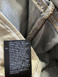 Neu mit Etikett: 1150 $ Saint Laurent Herren-Jogging-Jeanshose LT Blue Denim 36 US Italien