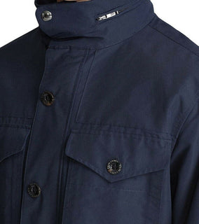 Neu$1895 Ralph Lauren Purple Label Laurence Feldjacke mit Kapuze, Marineblau, XL