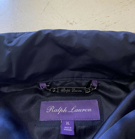 New$1895 Ralph Lauren Purple Label  Laurence Hooded Field Jacket Coat Navy XL