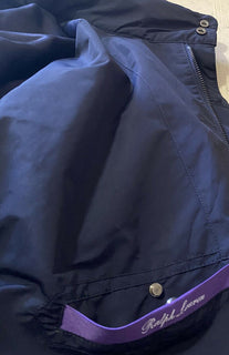 Neu$1895 Ralph Lauren Purple Label Laurence Feldjacke mit Kapuze, Marineblau, XL