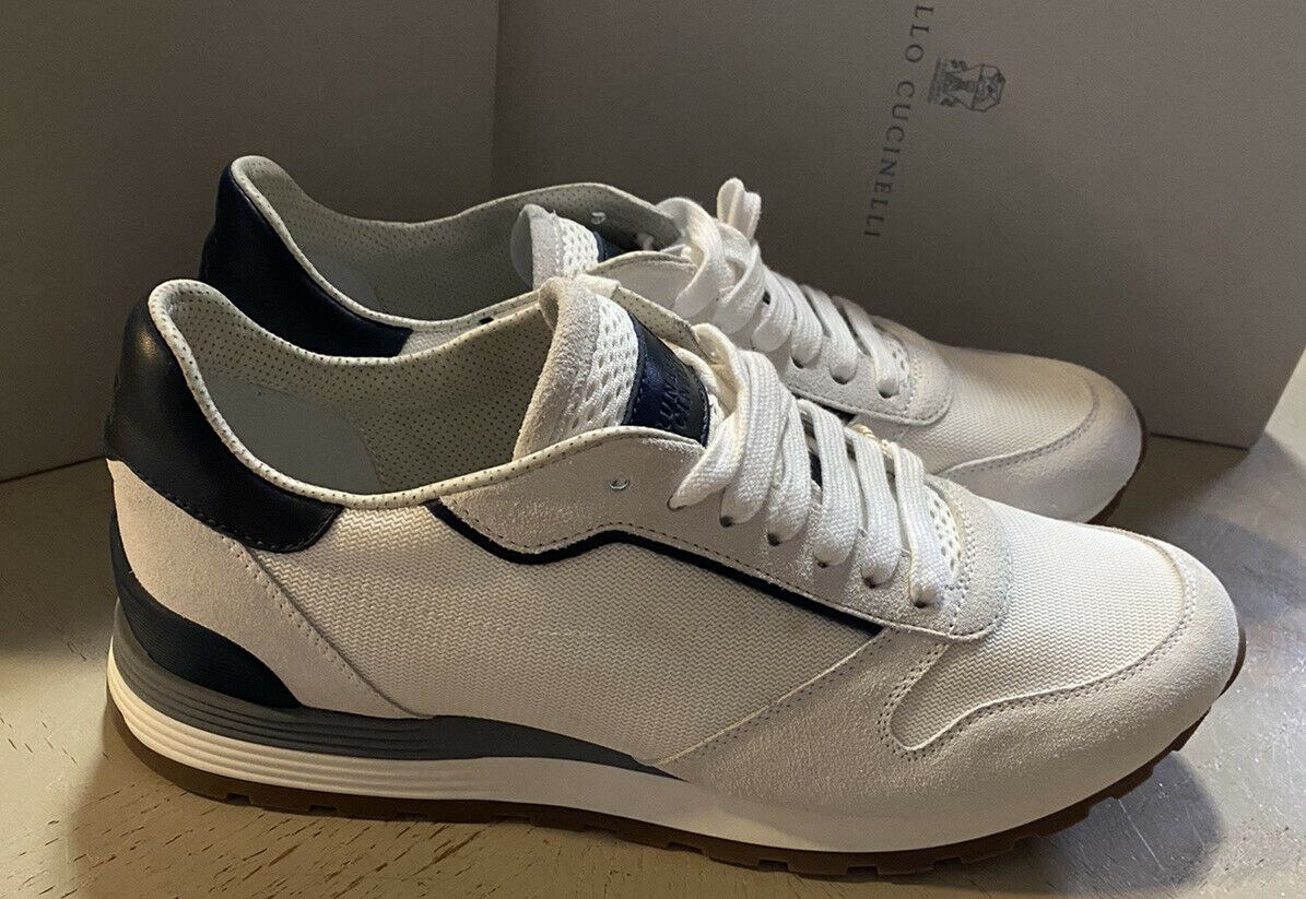 NIB $875 Brunello Cucinelli Men Athletic Training Sneakers Shoes Gray 11 US/44 E