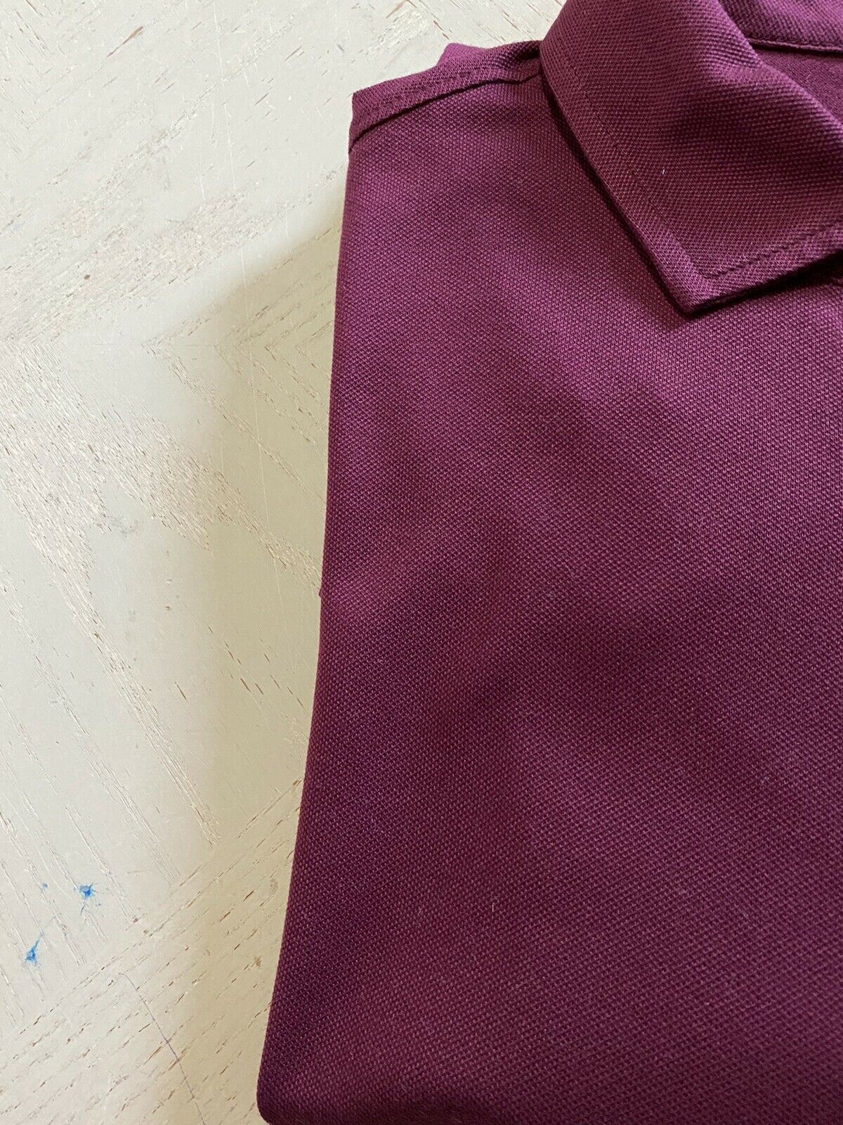 Мужская рубашка поло с длинным рукавом NWT Polo Ralph Lauren бордового размера XL