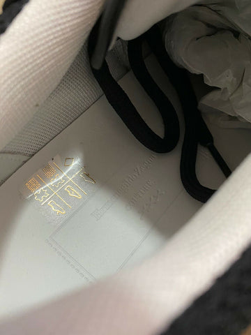 New $795 Ermenegildo Zegna Couture Leather Sneakers Shoes Black 11 US Italy