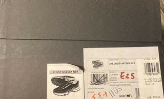 Neue 795 $ Ermenegildo Zegna Couture Leder-Sneakers Schuhe Schwarz 11 US Italien