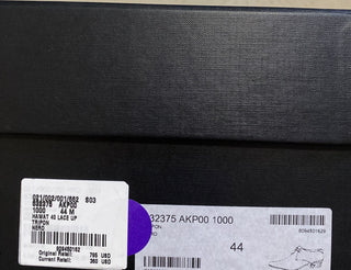 NIB $ 745 Saint Lauren Herren-Lederschuhe Schwarz 11 US /44 Eu Italien