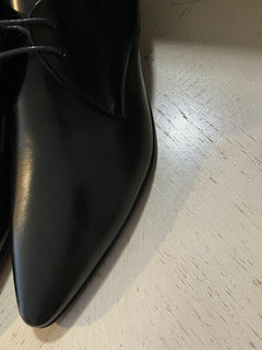 NIB $ 745 Saint Lauren Herren-Lederschuhe Schwarz 11 US /44 Eu Italien