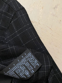 NWT $850 Saint Laurent Mens Slim Fit Western Shirt In Shiny Black S taly