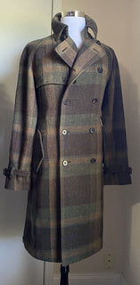 Neu $3895 Ralph Lauren Purple Label Herrenmantel Mantel DK Loden 40 US/50 Eu Italien