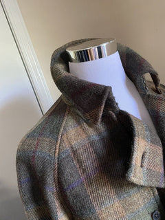 Neu $3895 Ralph Lauren Purple Label Herrenmantel Mantel DK Loden 40 US/50 Eu Italien