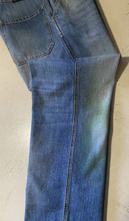 Neu mit Etikett: 1400 $ Gucci Herrenjeans Jeanshose Blau 32 US Italien