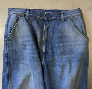 Neu mit Etikett: 1400 $ Gucci Herrenjeans Jeanshose Blau 32 US Italien