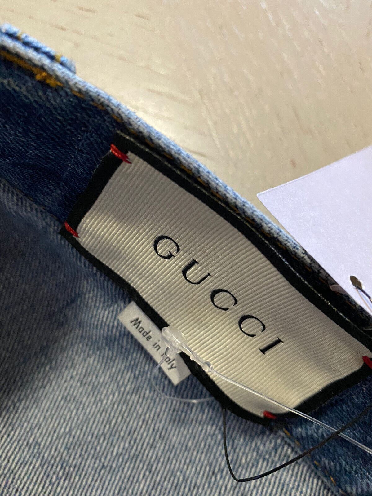 NWT $1400 Gucci Men’s Jeans Denim Pants Blue 32 US Italy