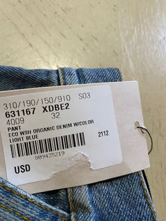 Neu mit Etikett: 1400 $ Gucci Herrenjeans Jeanshose Blau 32 US Italien