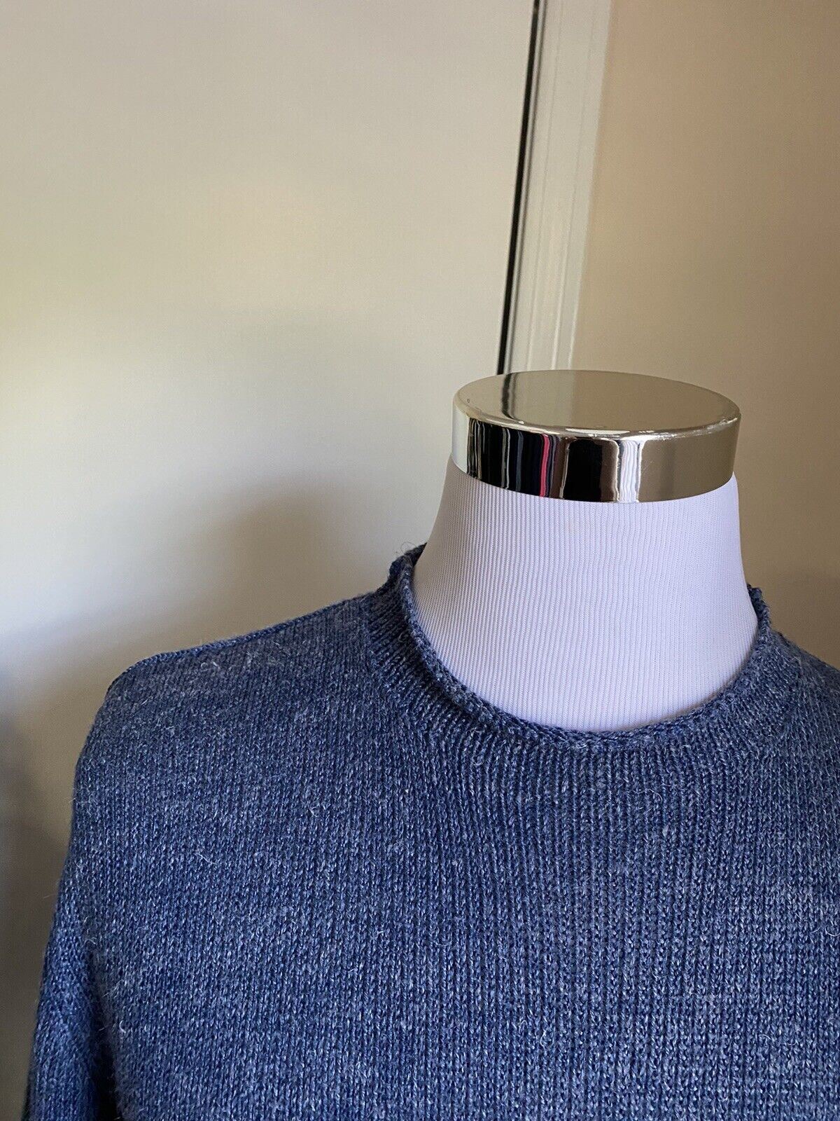 NWT $695 Ralph Lauren Purple Label Men Crewneck Linen/Silk Sweater L Italy
