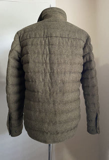 Neue $1995 Ralph Lauren Purple Label Herren Pufferjacke Braun/Grün Größe L