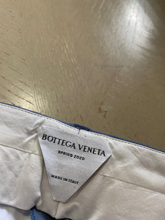 Neu mit Etikett: 790 $ Bottega Veneta Herren-Kurzhose Blau Größe 34 US (50 Eu) Italien