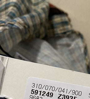 Neues Gucci Country Check-Hemd im Wert von 1200 $ Blau/Rot/Grün Größe 46 EU Italien