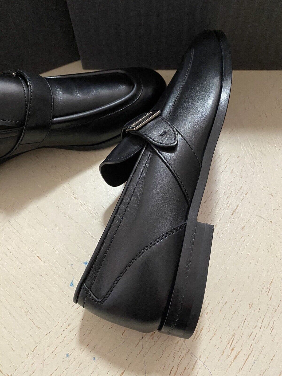Новые кожаные мокасины Ermenegildo Zegna за 795 долларов США, черные 13, США, Италия