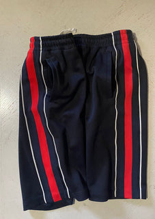 Neu mit Etikett: 1200 $ Gucci Technical Jersey Herren Gucci Band Kurze Hose Schwarz Größe M Italien