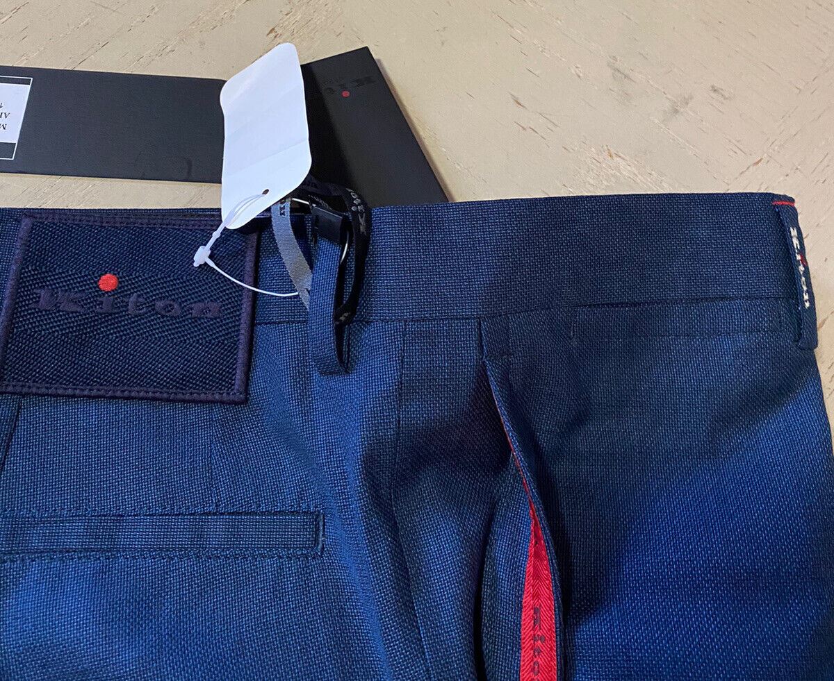 NWT $1495 Kiton Men’s Wool Dress Pants Bright Blue 36 US ( 52 Eu ) Italy