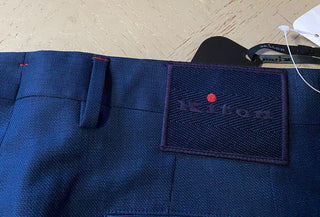 NWT $1495 Kiton Men’s Wool Dress Pants Bright Blue 36 US ( 52 Eu ) Italy