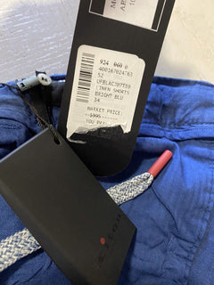 Neu mit Etikett: 995 $ Kiton Herren-Leinen-Kurzhose Hellblau 34 US/ 50 Eu Italien